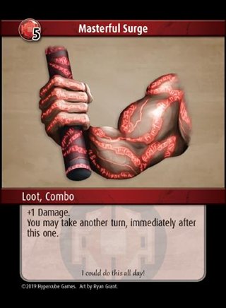 Masterful Surge card