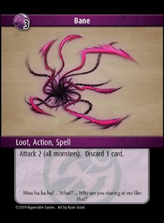 Bane spell card